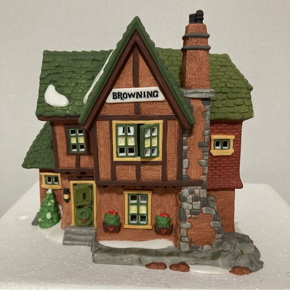 Dept 56 Heritage Village Collection Dickens Village Series. “Browning Cottage”